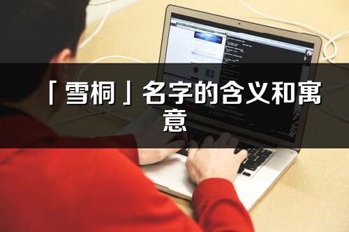 「雪桐」名字的含义和寓意_雪桐的出处与意思解释