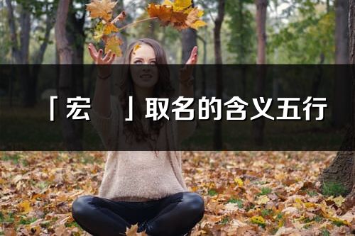 「宏玥」取名的含义五行_宏玥名字寓意解释