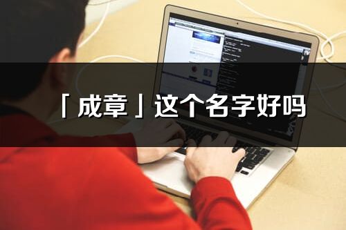 「成章」这个名字好吗_成章名字寓意,含义