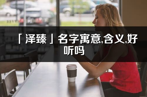 「泽臻」名字寓意,含义,好听吗_泽臻名字分析打分