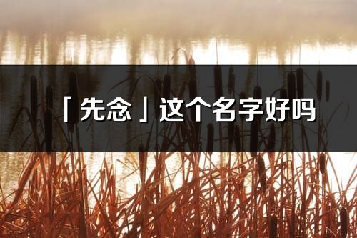 「先念」这个名字好吗_先念名字寓意,含义