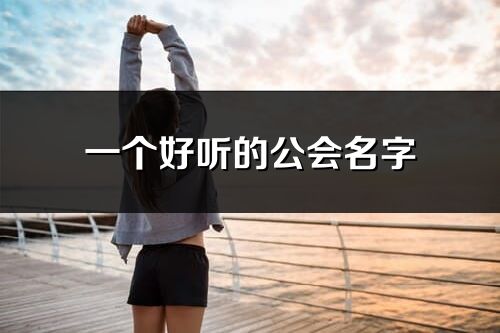 一个好听的公会名字(251个)
