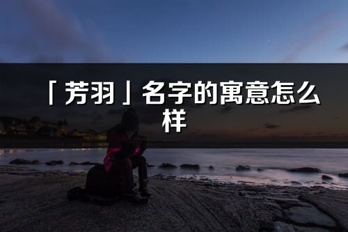 「芳羽」名字的寓意怎么样_芳羽的出处
