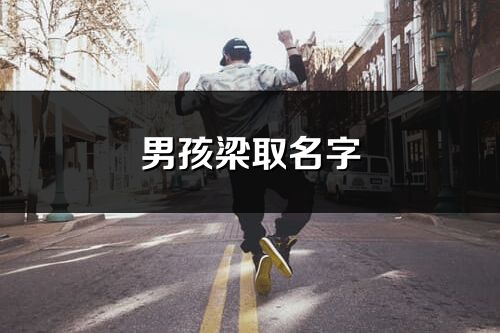 男孩梁取名字