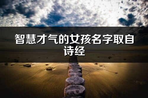 智慧才气的女孩名字取自诗经