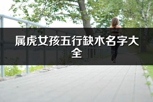 属虎女孩五行缺木名字大全