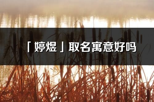 「婷煜」取名寓意好吗_婷煜名字含义及五行