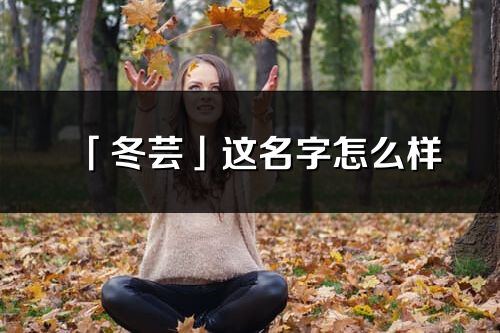 「冬芸」这名字怎么样_冬芸的名字解释