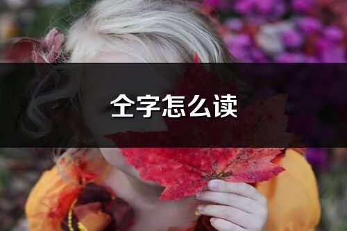 仝字怎么读_仝的读音