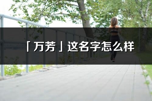 「万芳」这名字怎么样_万芳的名字解释