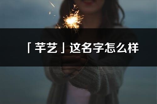 「芊艺」这名字怎么样_芊艺的名字解释