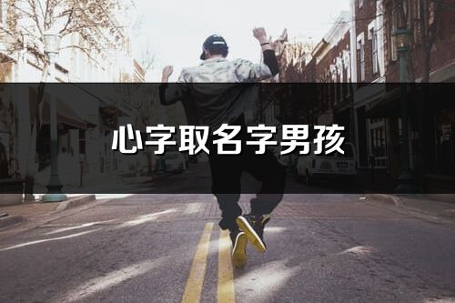 心字取名字男孩