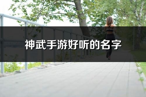 神武手游好听的名字(共127个)