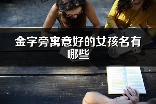 金字旁寓意好的女孩名有哪些