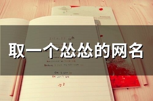 取一个怂怂的网名(精选80个)