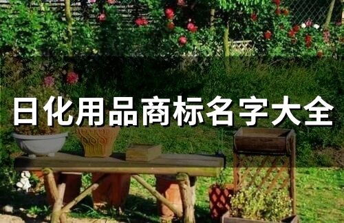 日化用品商标名字大全(40个)