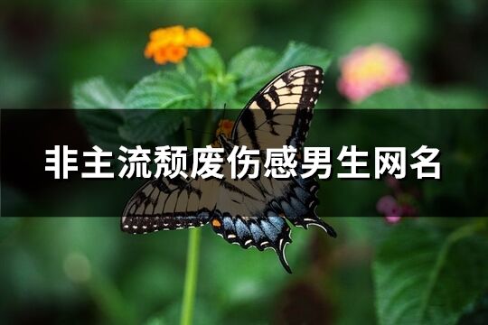 非主流颓废伤感男生网名(精选76个)
