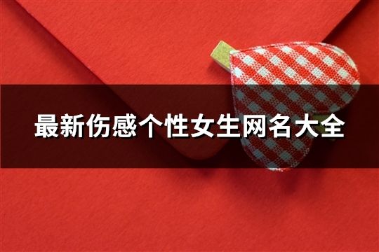 最新伤感个性女生网名大全(124个)