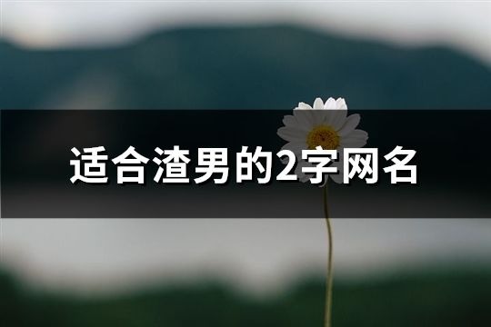 适合渣男的2字网名(精选72个)