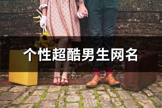 个性超酷男生网名(共178个)
