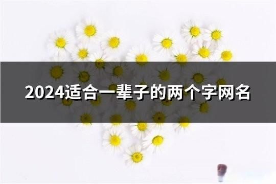 2024适合一辈子的两个字网名(共153个)