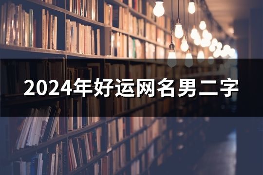 2024年好运网名男二字(173个)