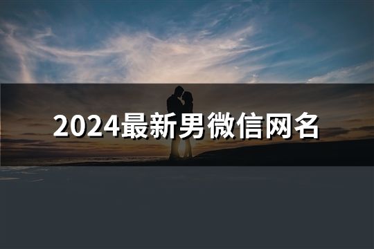 2024最新男微信网名(2720个)