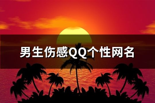 男生伤感QQ个性网名(精选960个)