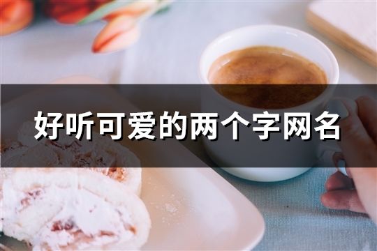 好听可爱的两个字网名(1225个)