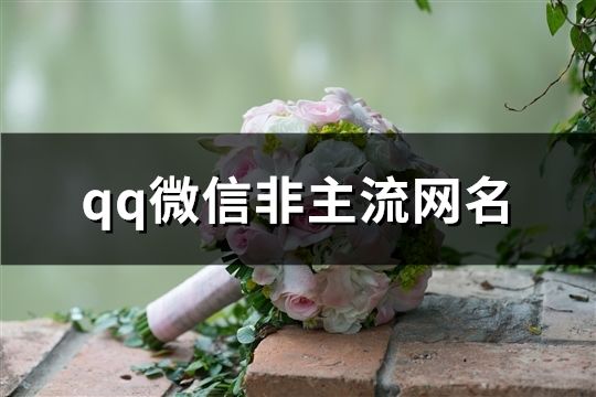 qq微信非主流网名(共743个)
