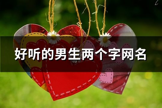 好听的男生两个字网名(共1045个)